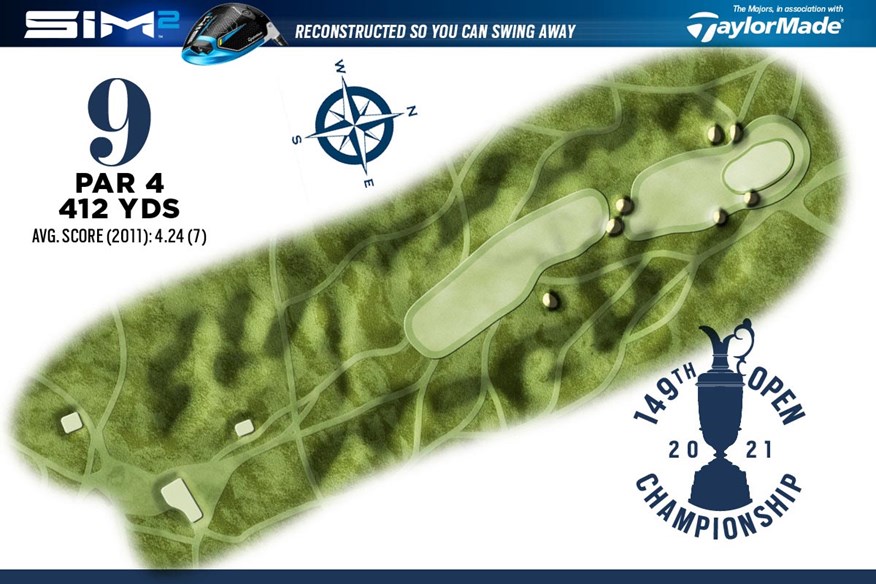 The 9th hole at Royal St George's is a par 4.