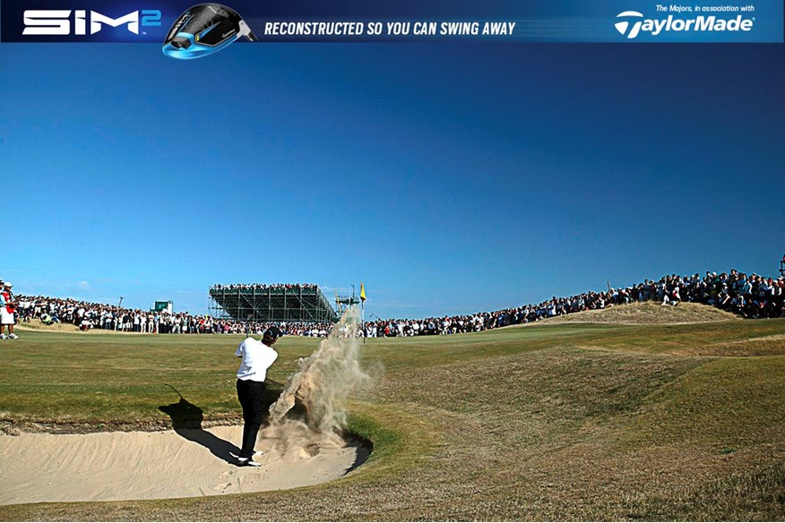 The bunker on the 16th proved Thomas Bjorn's undoing.