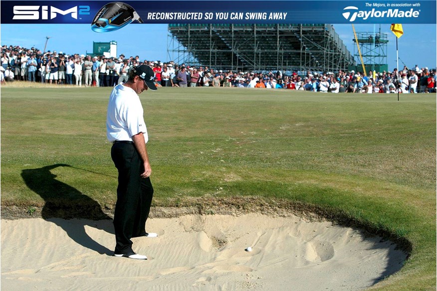 The bunker on the 16th proved Thomas Bjorn's undoing.