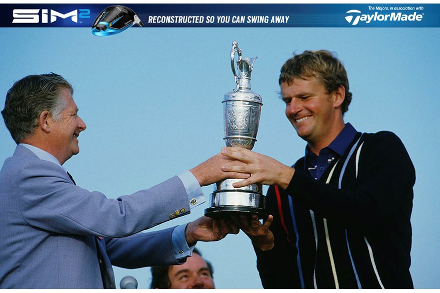 Sandy Lyle won the 1985 Open Championship at Royal St George's.