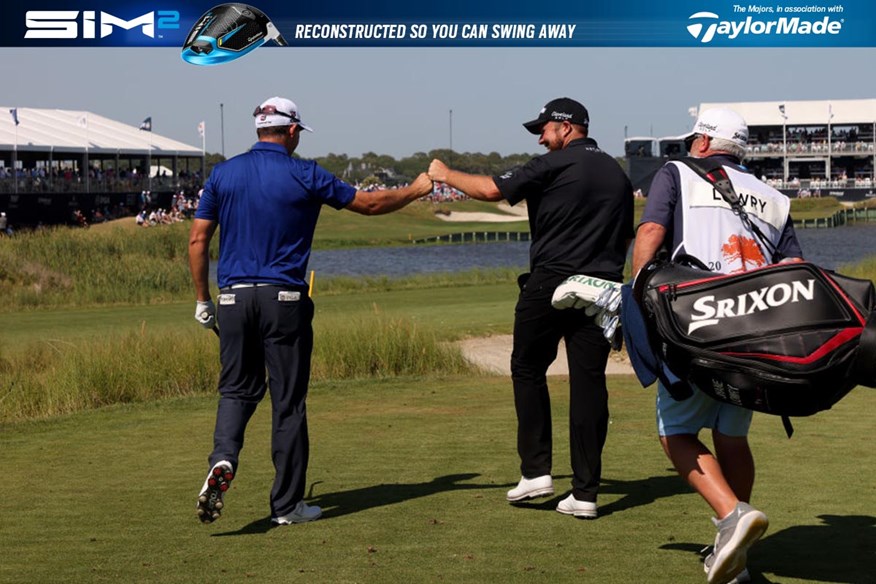 Shane Lowry and Padraig Harrington played together at the US PGA Championship and are close friends.