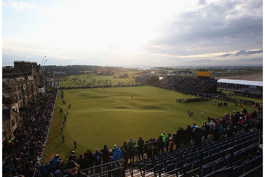 You could play the most famous golf course in the world.