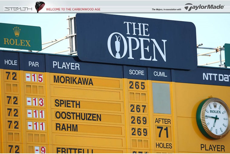 Open Championship 2022 Leaderboard