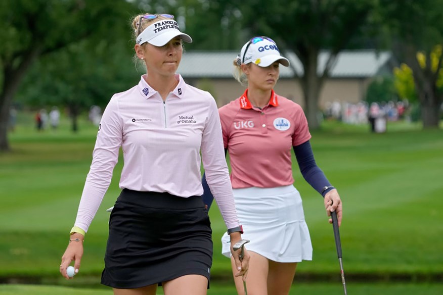 The Korda sisters are playing in the Evian Championship.