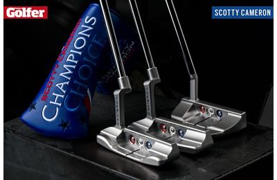 Titleist Scotty Cameron Champions Choice putters.