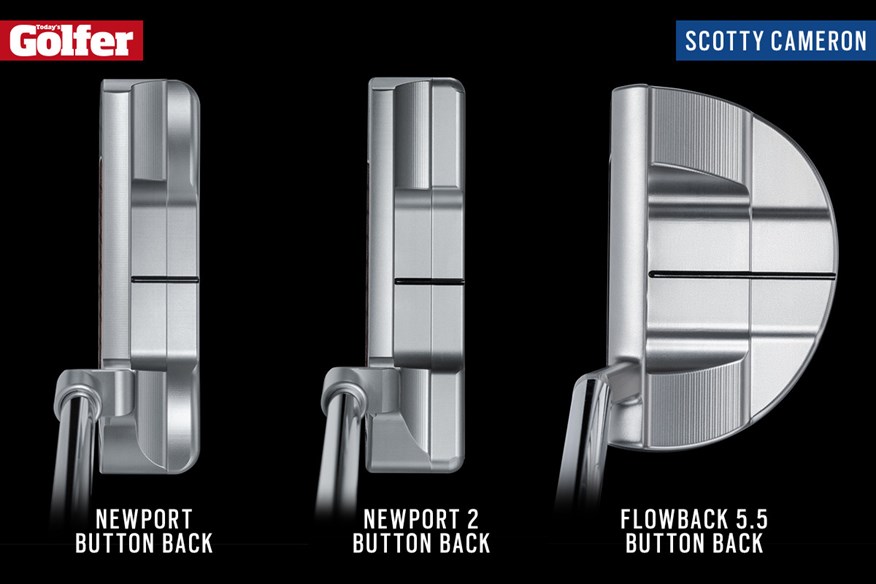 Scotty Cameron Champions Choice putters.