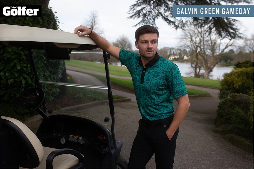 The second installment of the Galvin Green Gameday Collection includes the Maddox polo shirts.