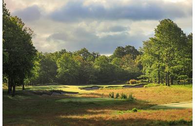 The 14th hole on Les Bordes' New Course, designed by Gill Hanse.