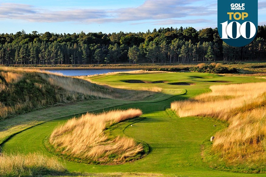 The 17th hole at Skibo Castle is one of the best golf holes in Scotland.