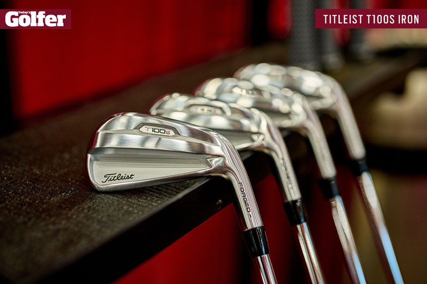 Titleist T100S 2021 irons.