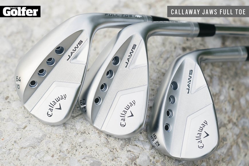 Callaway's new Jaws Full Toe wedge is their most advanced and 