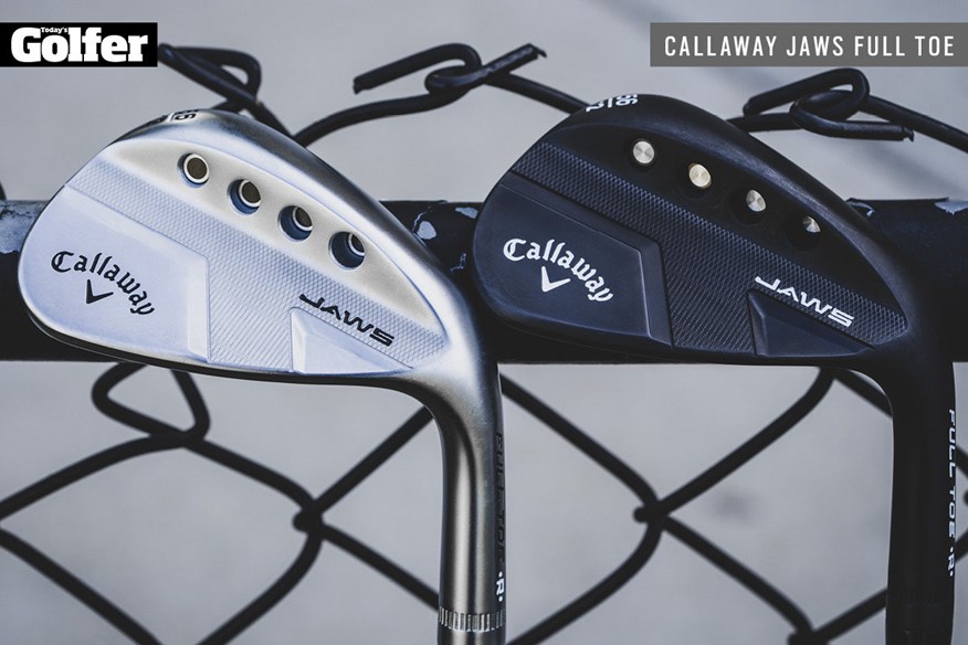 Callaway Jaws Full Toe golf wedge.