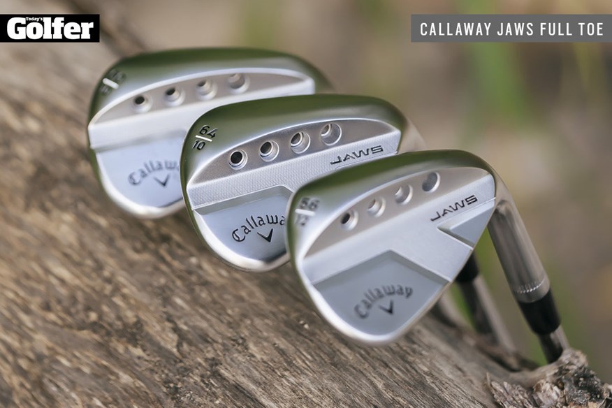 Callaway Jaws Full Toe golf wedge.