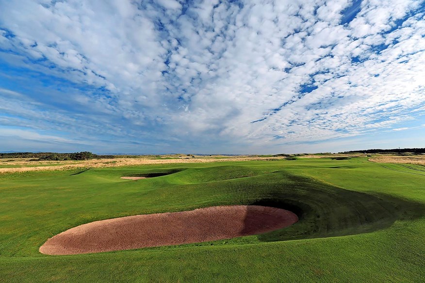 The 17th hole at Muirfield