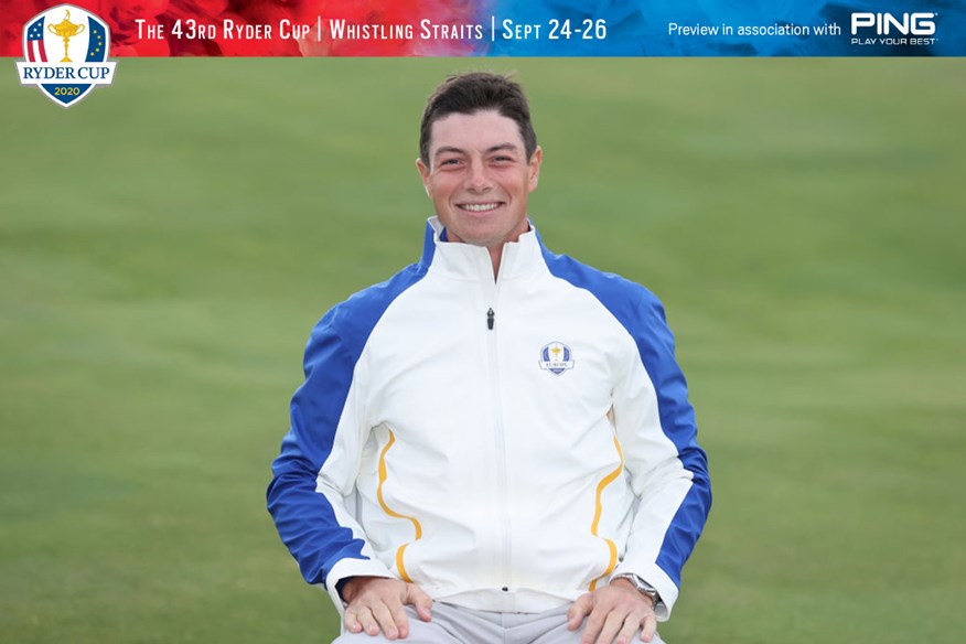 Viktor Hovland makes his debut for Team Europe at the 2020 Ryder Cup and becomes the first Norwegian to play in the event.