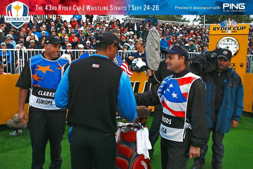 Billy Foster has caddied for several top players during Ryder Cups