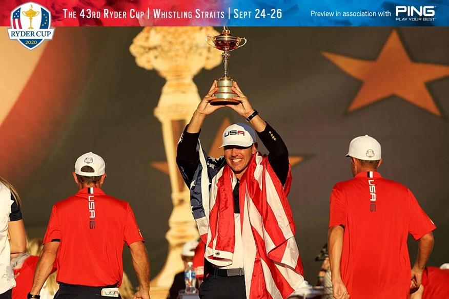 Brooks Koepka makes his third Ryder Cup appearance for Team USA at Whistling Straits.