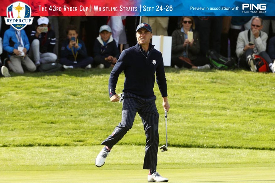 Justin Thomas makes his second Ryder Cup appearance for Team USA at Whistling Straits.