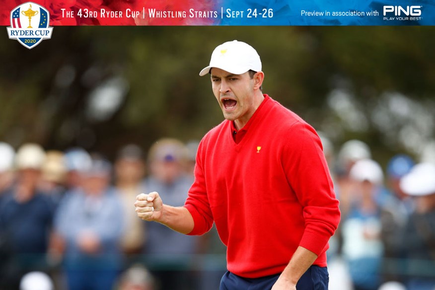 Patrick Cantlay makes his Ryder Cup debut for Team USA at Whistling Straits.