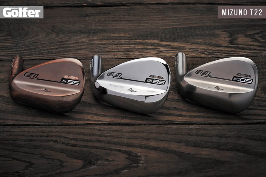 The new Mizuno T22 wedge is available in three different finishes and 18 lofts.