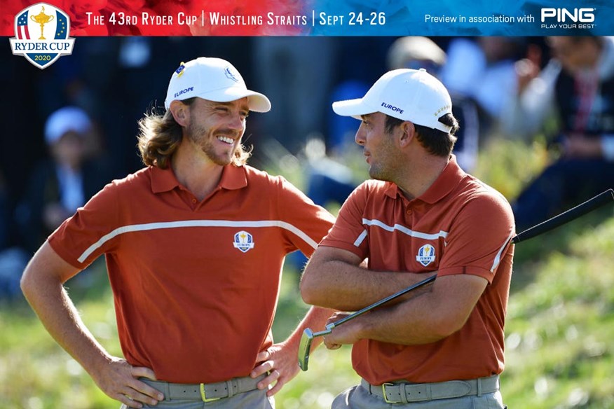 Tommy Fleetwood and Francesco Molinari, or 'Moliwood' as they became known, formed a formidable partnership at the 2018 Ryder Cup.