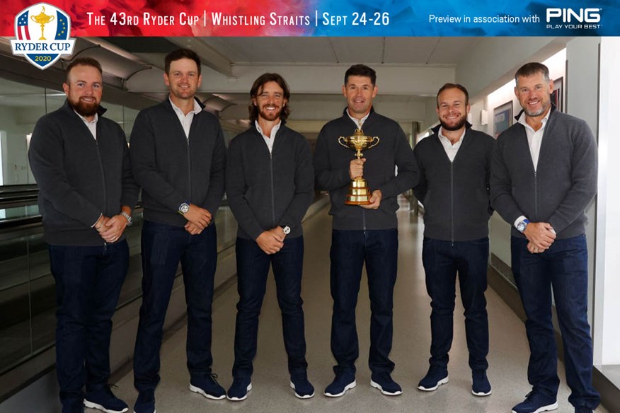 Tommy Fleetwood heads to the Ryder Cup with captain Padraig Harrington and his Team Europe team mates.