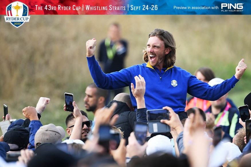 Tommy Fleetwood became a firm favourite with the fans at the 2018 Ryder Cup.