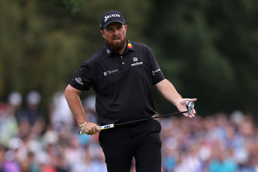 Shane Lowry uses an Odyssey White Hot OG 2-Ball putter