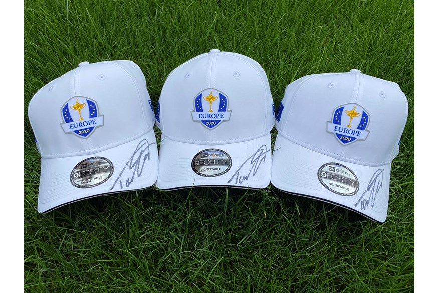 Three lucky winners will receive Team Europe Ryder cup caps signed by Tommy Fleetwood.