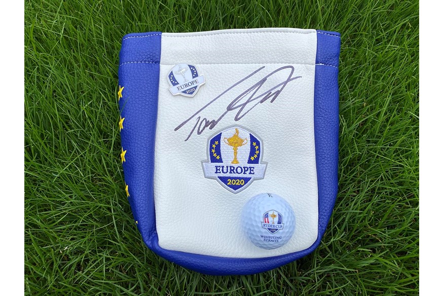 Two lucky winners will receive Tommy Fleetwood-signed Team Europe tote bags with a ball marker and ball.