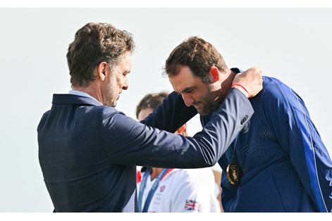 Scottie Scheffler won gold in the Paris 2024 Olympics