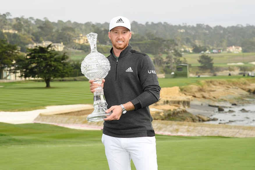 Daniel Berger won the AT&T Pro-Am at Pebble Beach in 2021.