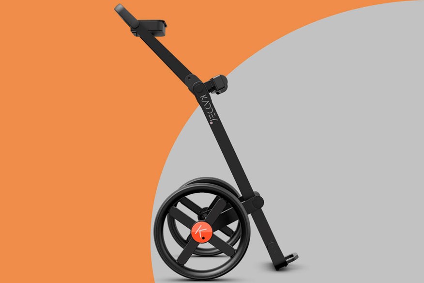 The Kaddey Switch is a revolutionary push and pull golf trolley.