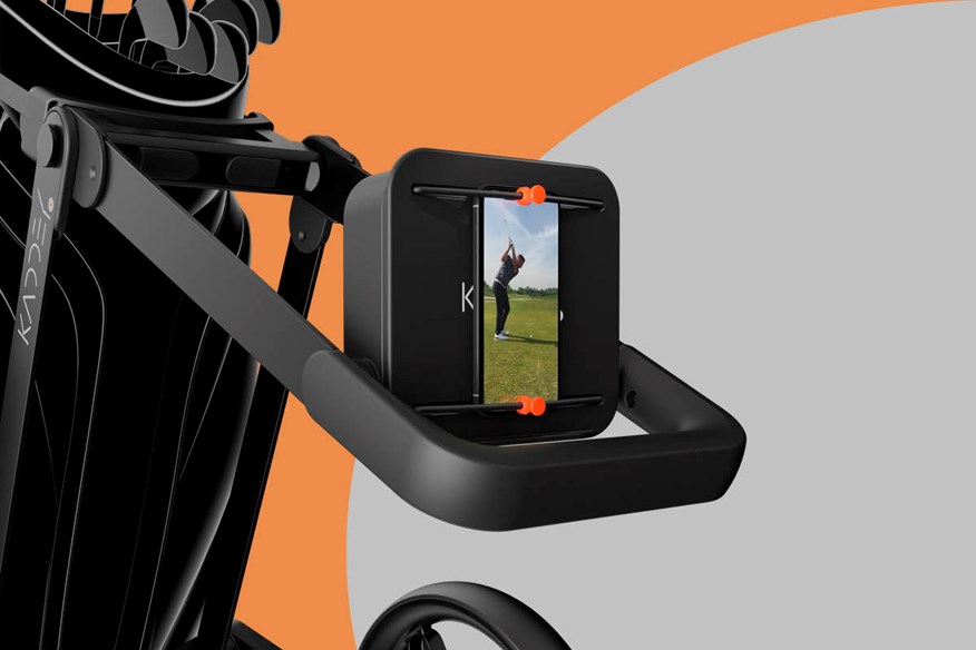 The Kaddey Switch is a revolutionary push and pull golf trolley.