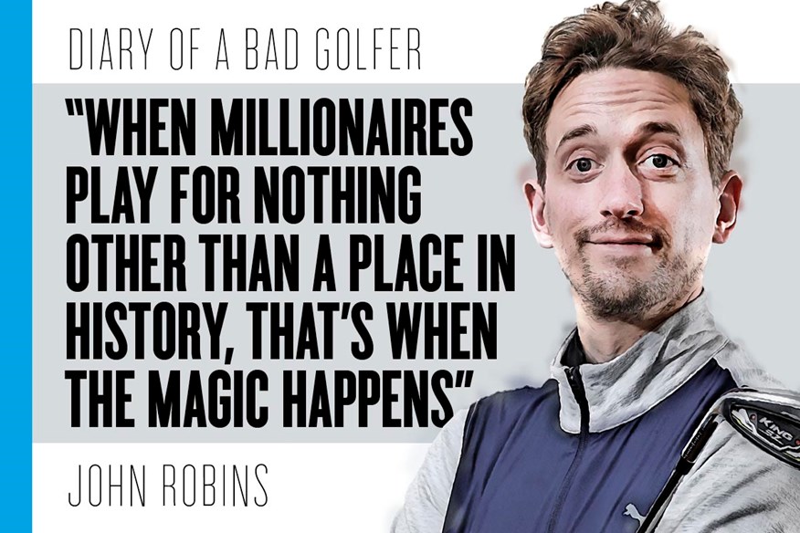 John Robins cannot wait for the Ryder Cup