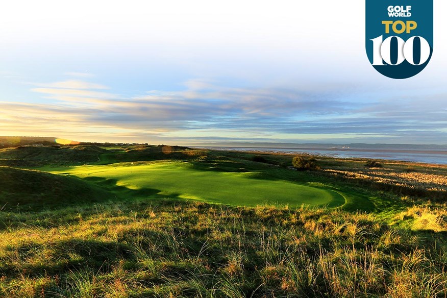 The par-3 11th at Royal Liverpool is one of the best golf holes in Great Britain and Ireland.