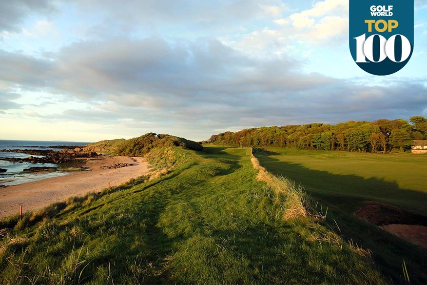 The par-4 13th at North Berwick is one of the best golf holes in Great Britain and Ireland.