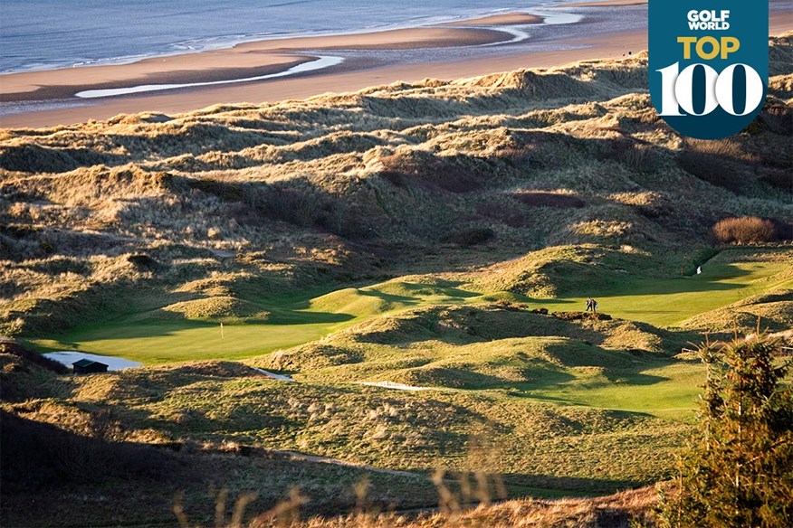 The par-4 15th at Royal St David's is one of the best golf holes in Great Britain and Ireland.