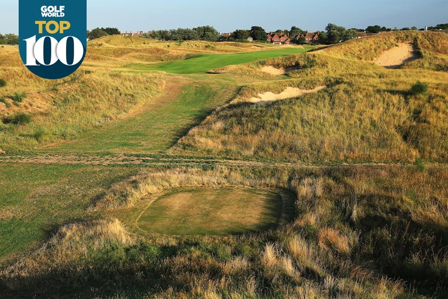 The par-4 4th at Royal St George's is one of the best golf holes in Great Britain and Ireland.