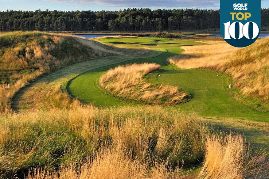 The par-4 17th hole at Skibo Castle is one of the best golf holes in Great Britain and Ireland.