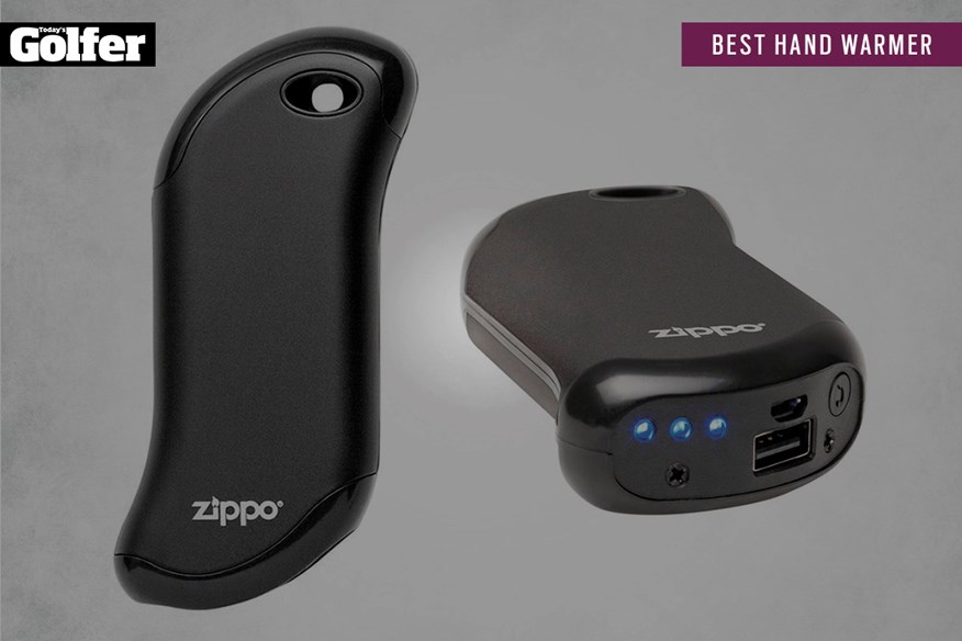 The Zippo HeatBank 9s Hand Warmer is ideal for golfers who play in colder conditions and rain.