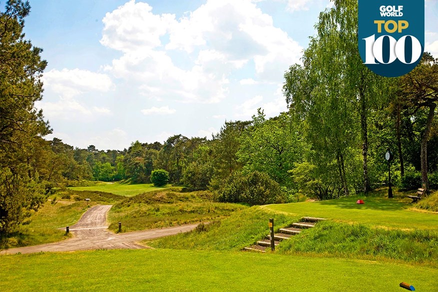 The 10th hole at Utrecht de Pan.