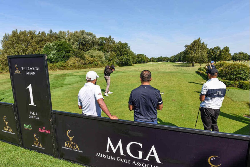 The Race to Arden is part of the Muslim Golf Association's partnership with Marriott Hotels.