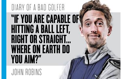 A round on an Open-hosting course had John Robins questioning his golf once again...