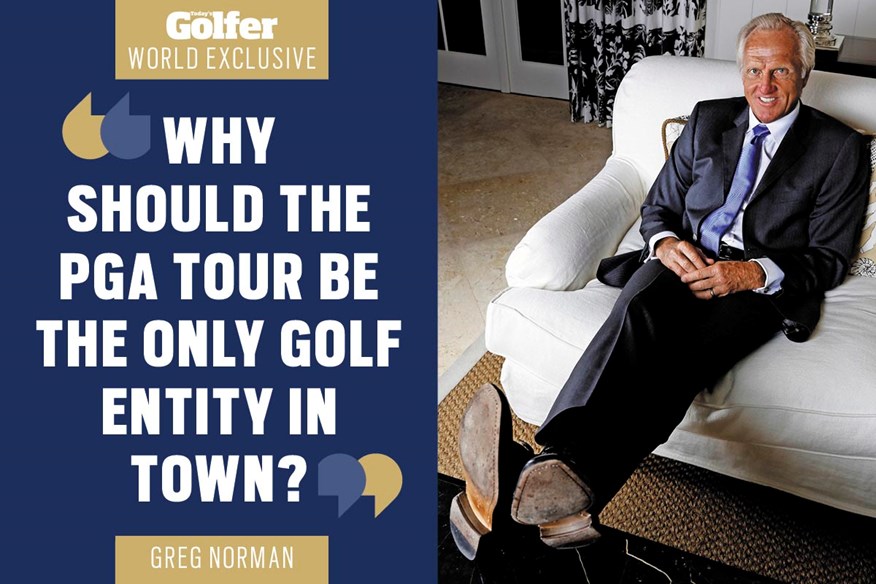 Greg Norman talks exclusively to Today's Golfer about spearheading golf's Asian Tour and creating a rival golf league.