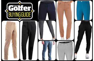 Our golf apparel expert has selected the best golf trousers.