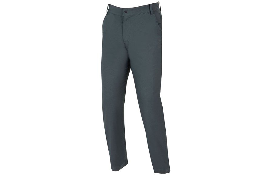 Buy GIORGIO ARMANI Flat-Front Relaxed Fit Trousers | Navy Blue Color Men |  AJIO LUXE