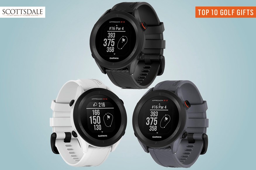 The Garmin Approach S12 GPS Watch is one of the best golf gifts at Scottsdale Golf.