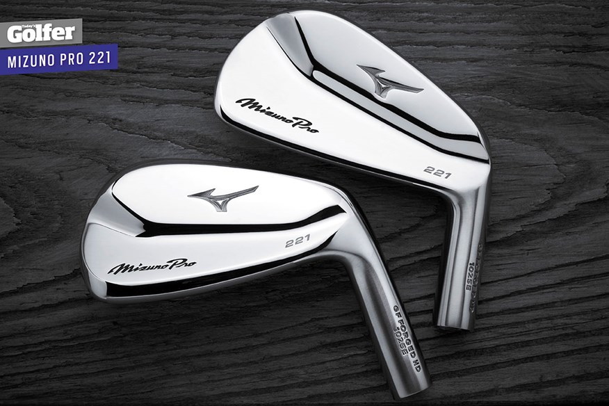 The Mizuno Pro 221 iron.