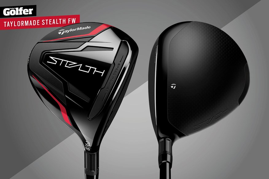 The TaylorMade Stealth fairway wood.